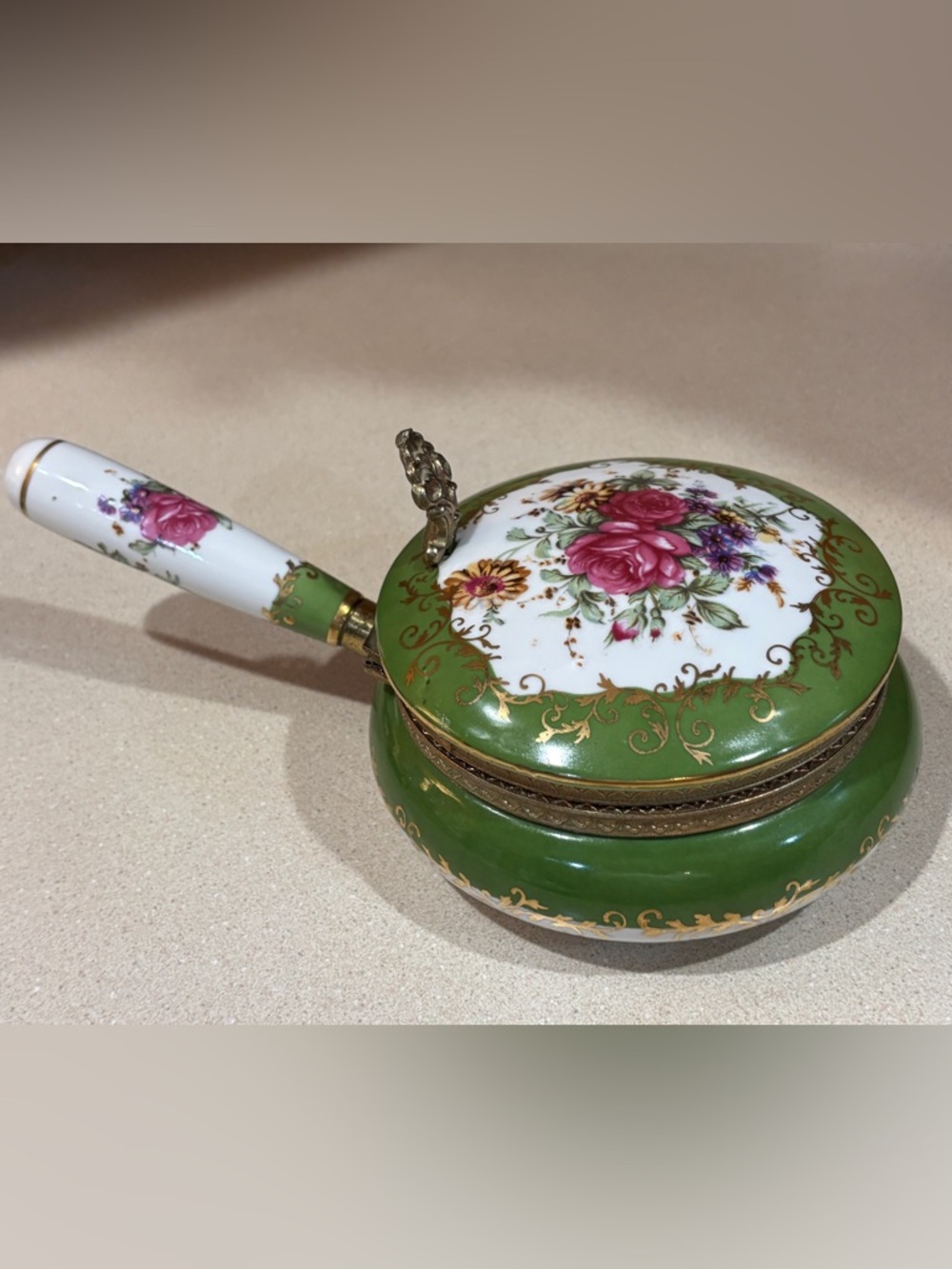 Vintage Porcelain Silent Butler